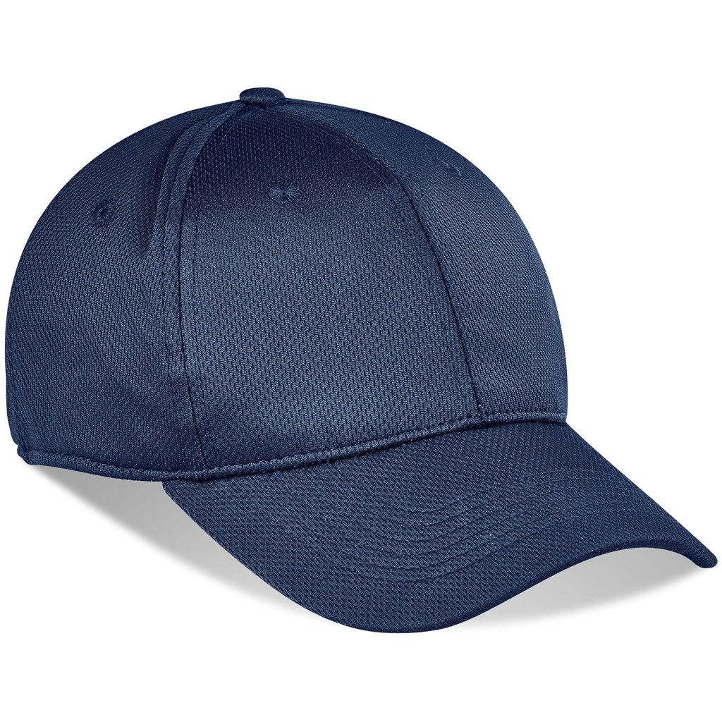Ace 6 Panel Fitted Cap - White - Image 4