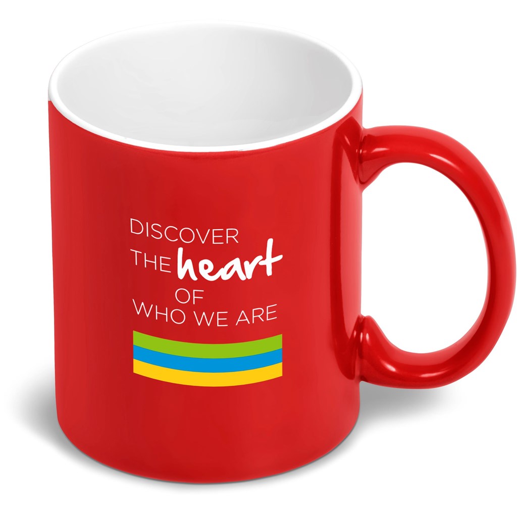 Omega Ceramic Coffee Mug - 330ml - Image 5