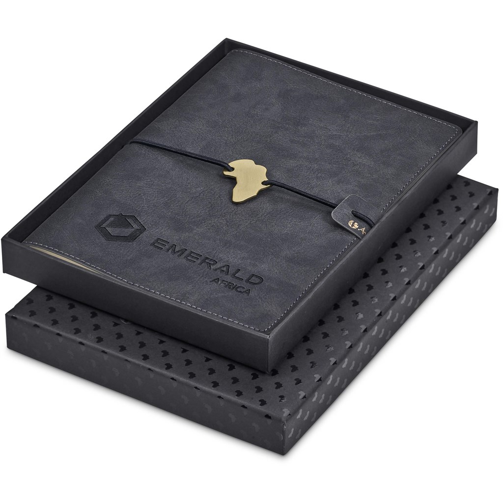 Andy Cartwright Afrique Cowskine A5 Soft Cover Notebook - Image 3