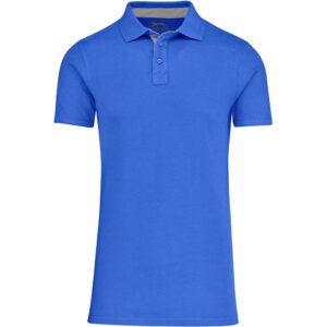 Mens Hacker Golf Shirt - Blue