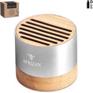 Okiyo Utau Bamboo & Recycled Aluminium Bluetooth Speaker