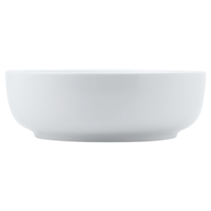 White Basics Contemporary Serving Bowl