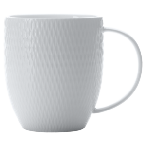 White Basics Diamonds Coupe Mug 420ml