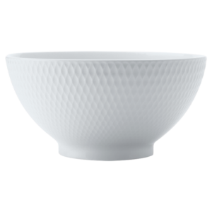 White Basics Diamonds Noodle Bowl