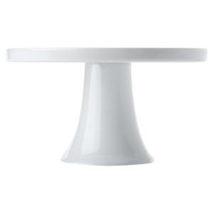 White Basics Footed Cake Stand