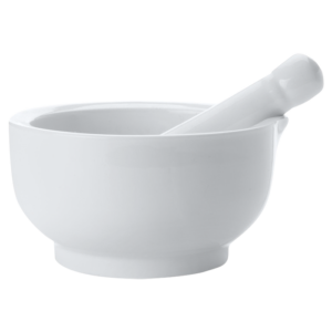 White Basics Mortar & Pestle