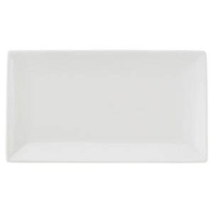 White Basics Rectangular Platter