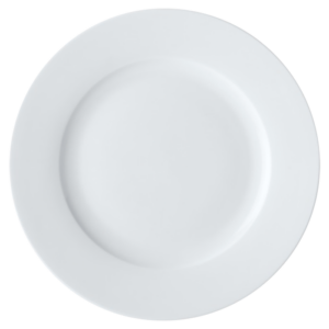 White Basics Rim Plate