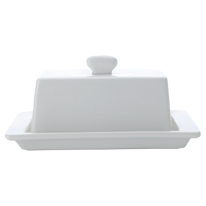 White Basics Square Covered Butter