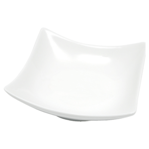 White Basics Wave Sauce Dish
