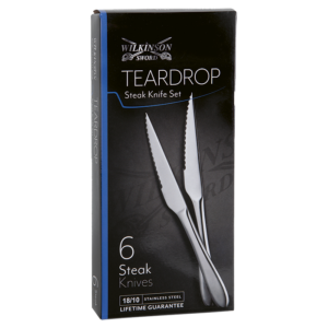Teardrop 6 Piece Steak Knife Set