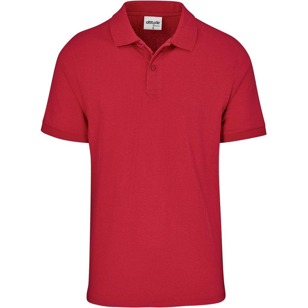 Mens Recycled Promo Golf Shirt - Image 4