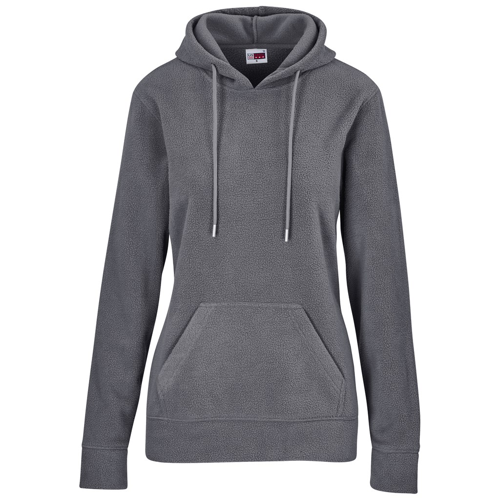 Ladies Dawson Polar Fleece Hooded Sweater - Image 3