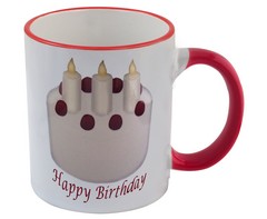 Emoji Happy Birthday - Sublimation Mug
