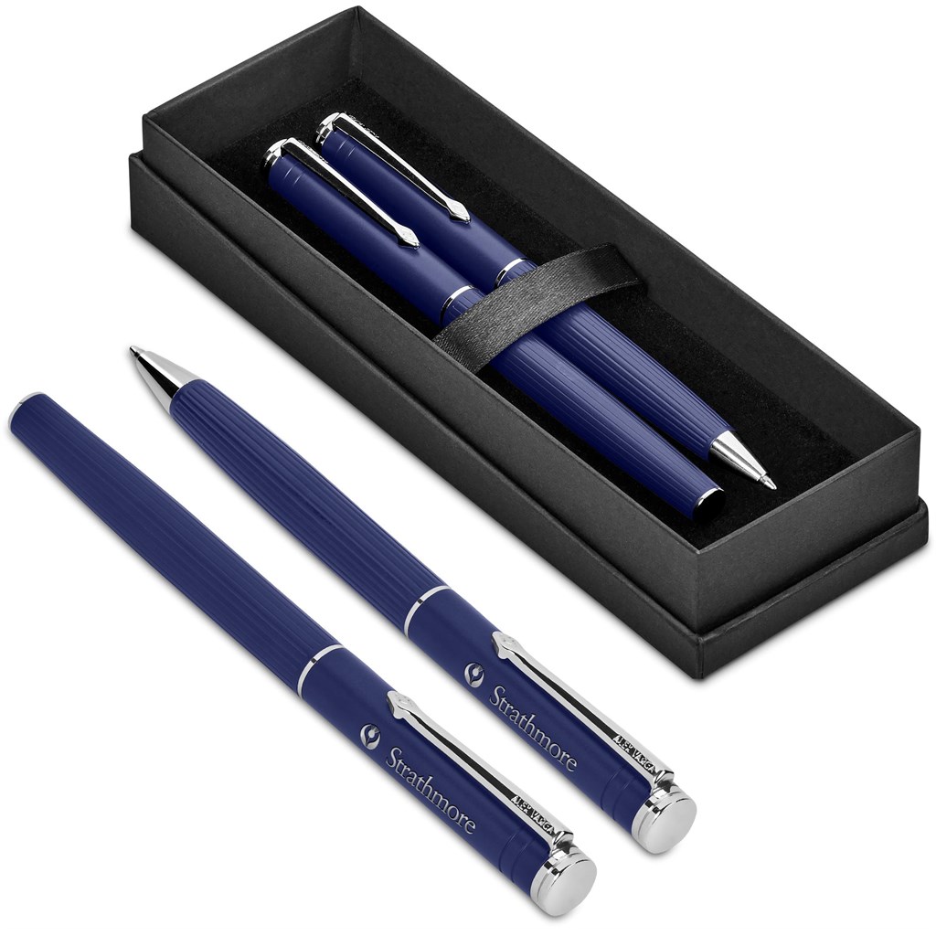 Alex Varga Mollino Ball Pen & Rollerball Set - Image 3