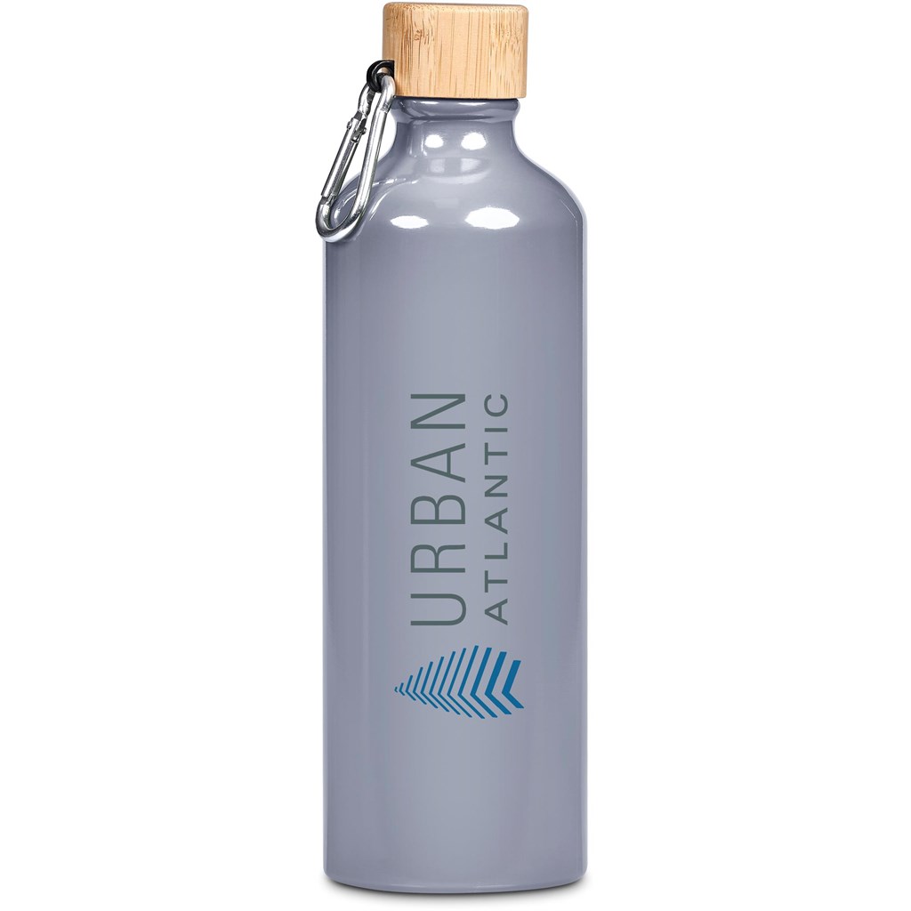 Serendipio Origen Aluminium & Bamboo Water Bottle – 750ml - Image 4
