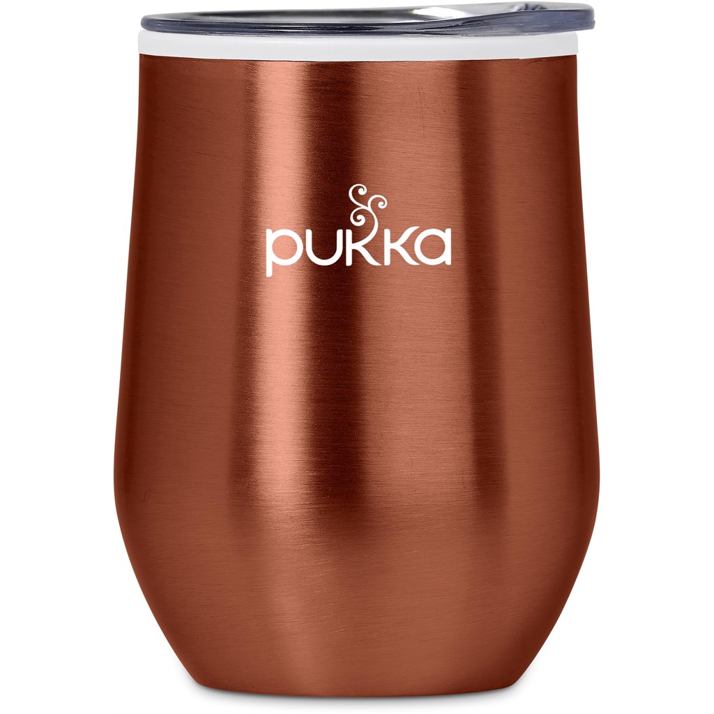 Serendipio Vogue Madison Stainless Steel & Plastic Double-Wall Tumbler - 350ml - Image 5