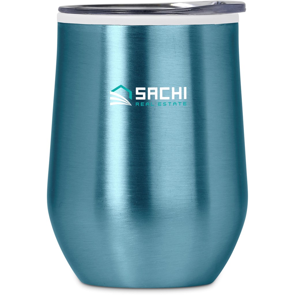Serendipio Vogue Madison Stainless Steel & Plastic Double-Wall Tumbler - 350ml - Image 4