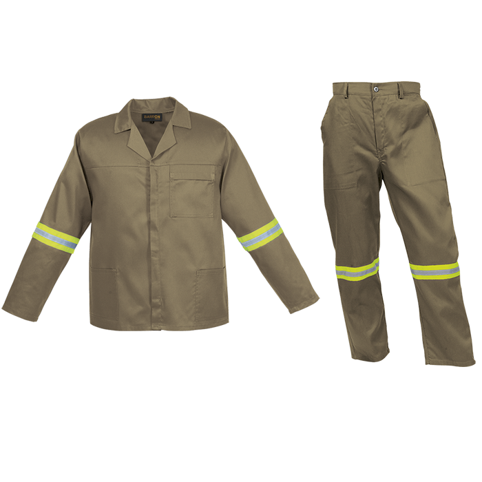 Barron Budget Poly Cotton Conti Suit with Reflective (CS-BR) - Image 13