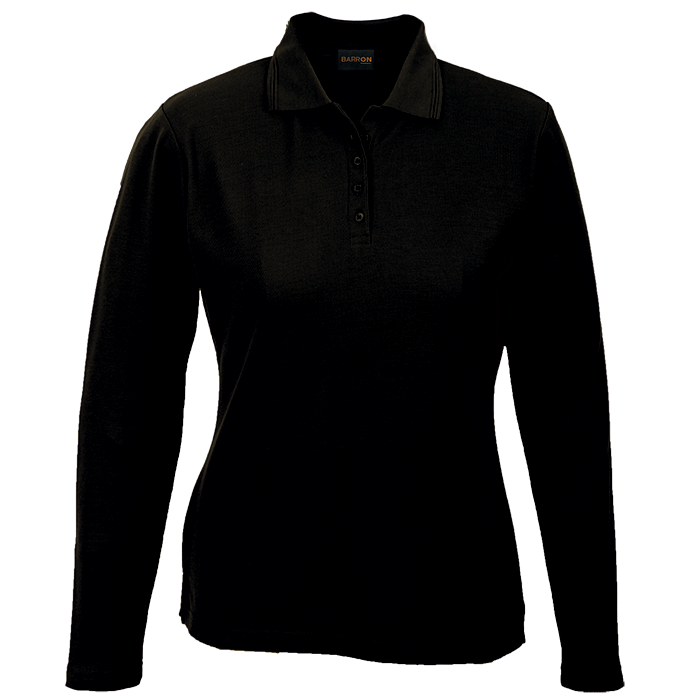 175g Pique Knit Long Sleeve Golfer Ladies - Image 10