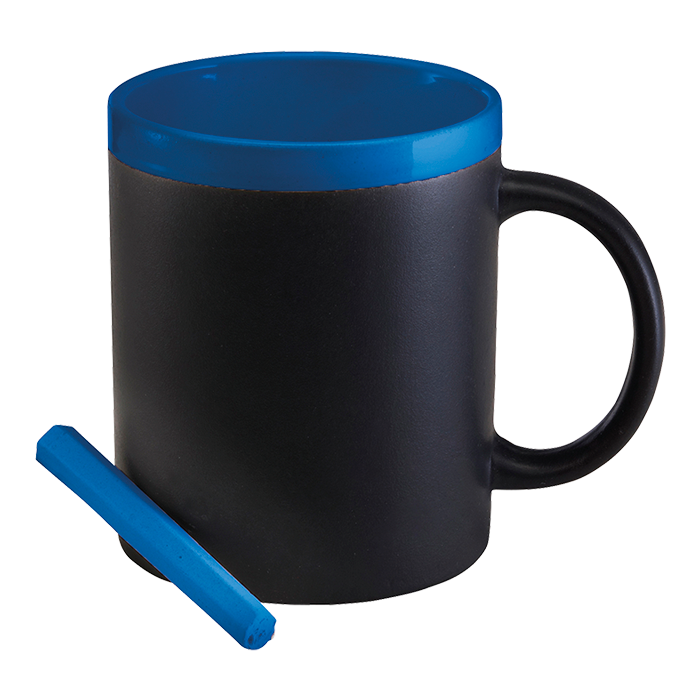 300ml Stoneware Chalk Board Mug - Image 6