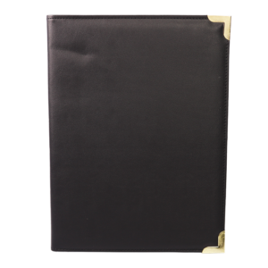 A4 Folder with Metallic Corners