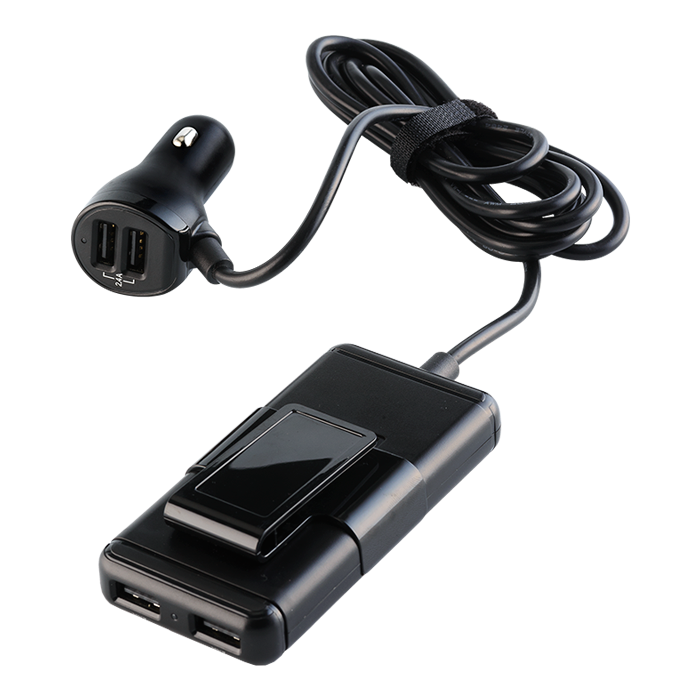 Car Charger with USB Hub - Image 3
