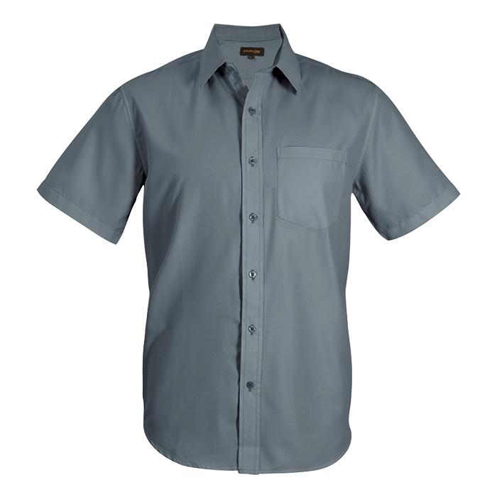 Easy Care Lounge Shirt Short Sleeve Mens - Image 7