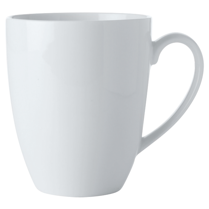 White Basics Coupe Mug 450ml - Image 3
