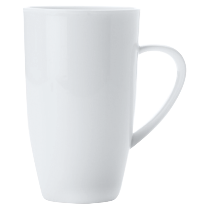 White Basics Coupe Mug Tall 600ml - Image 3