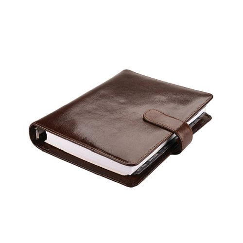 A5 Genuine Leather Organiser with Tab Closure