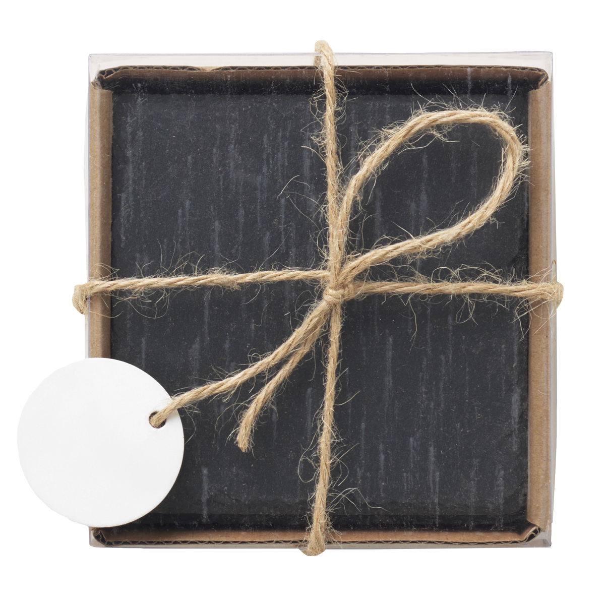 4 Piece Slate Coaster Set - Image 3