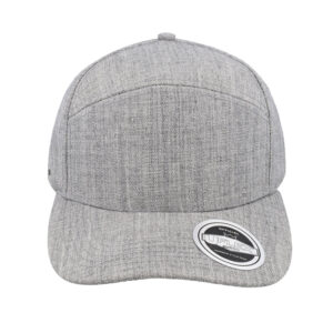 U23607BLACK - Uflex Fashion 6P Curved Peak - Black