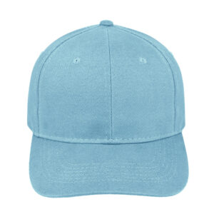 V6009AQUA - 6 Panel Brushed Cotton Cap - Aqua