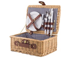 2-Person Rattan Picnic Basket [Small]