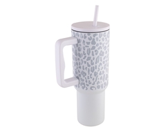 1200ml Leopard Print Travel Mug