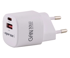 30W GaN Fast Wall Charger [White]