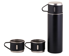 Vacuum Flask & Mini Mug Set
