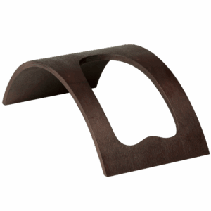 BH0075 - Curved Wooden Wine Bottle Holder