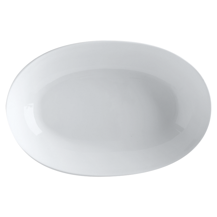 White Basics Oval Bowl - Image 3