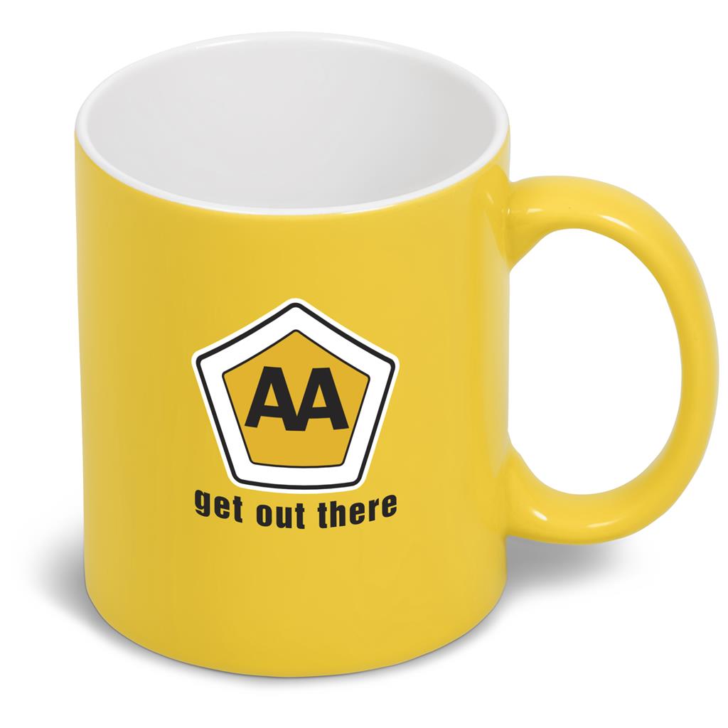 Omega Ceramic Coffee Mug - 330ml - Image 7