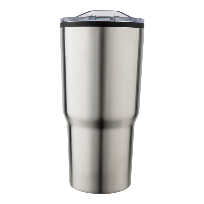 590ml Stainless Steel Mug With Clear Lid - Image 9