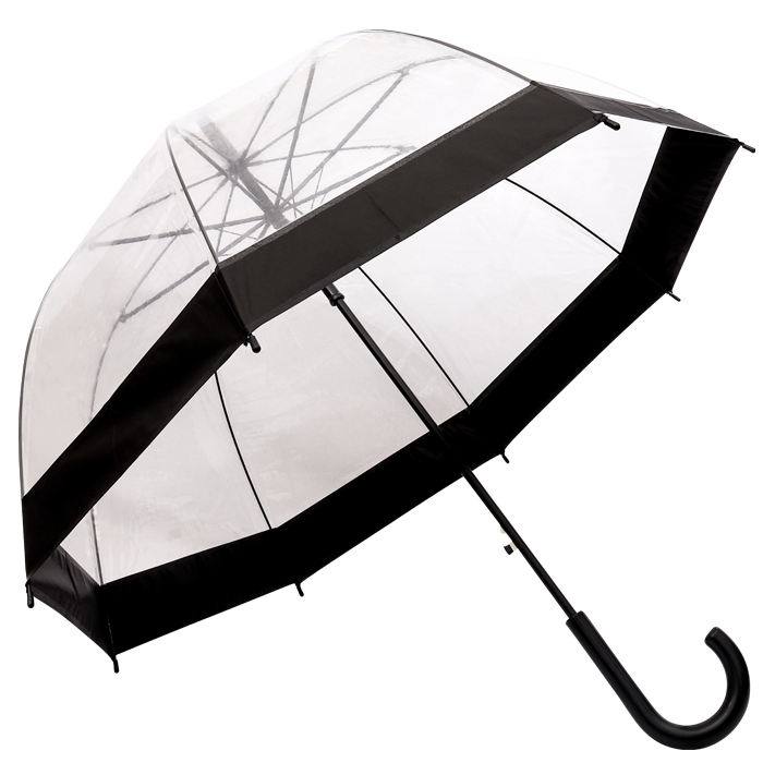 Dome Shaped Clear Umbrella - Image 8