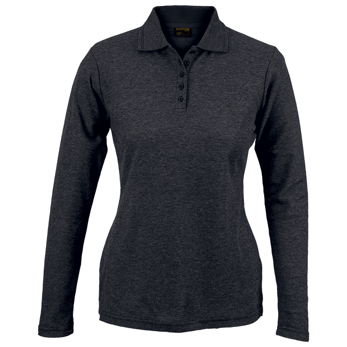 175g Pique Knit Long Sleeve Golfer Ladies - Image 19