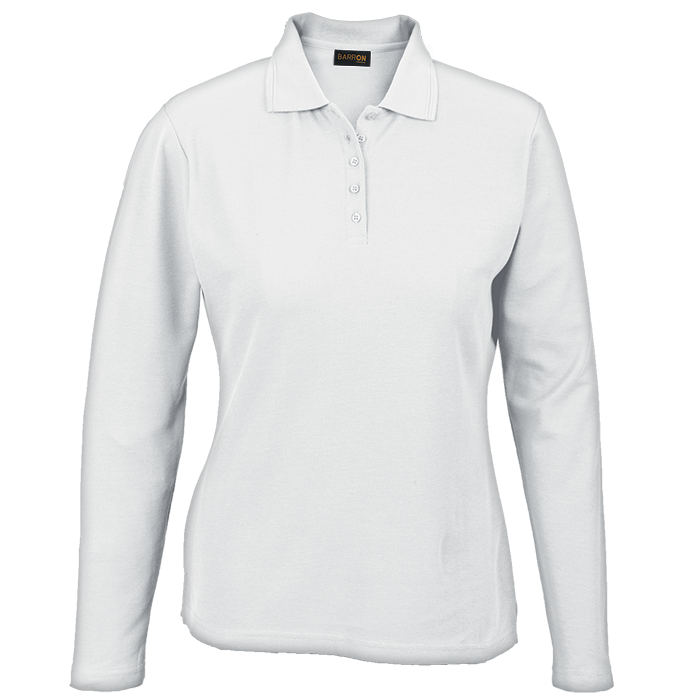 175g Pique Knit Long Sleeve Golfer Ladies - Image 18