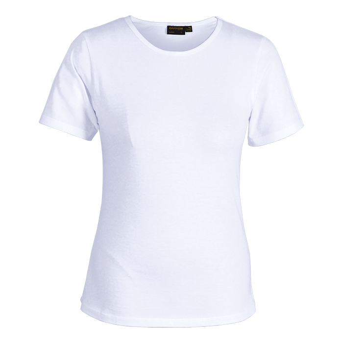 Organic Cotton Crew Neck T-Shirt Ladies - Image 14