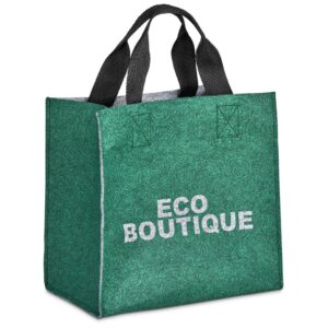 Pre-Printed Sample Hoppla Loopa Recycled PET Felt Tote Bag