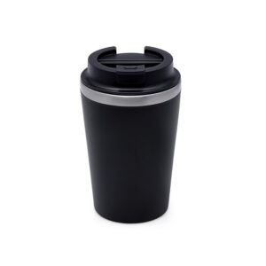 MOSS - Giftology Steel/PP Double Wall Tumbler - 350ml - Black