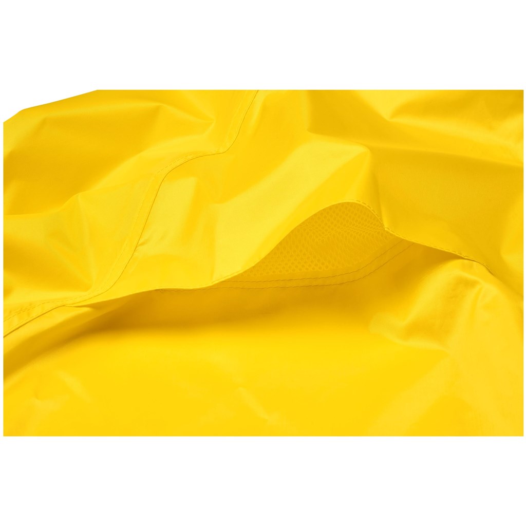 Thunder Rubberised Polyester/Pvc Raincoat - Yellow - Image 3