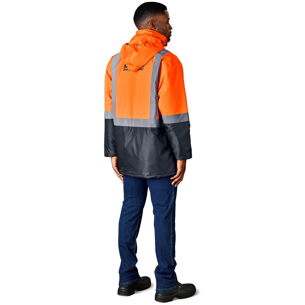 Hazard Padded Two-Tone Hi-Viz Reflective Jacket - Image 2